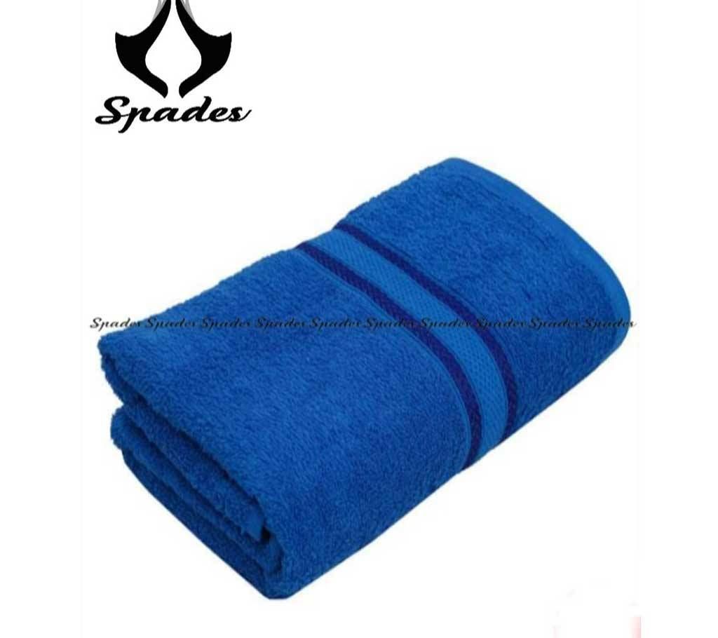 bath towel-blue 