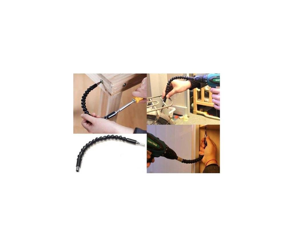 Snake Bit Drill Extender - Black