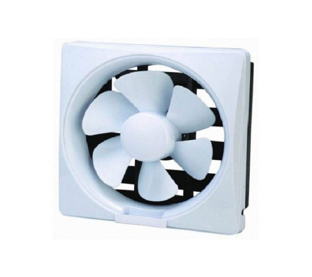National Deluxe 6" Wall Exhaust Fan - White