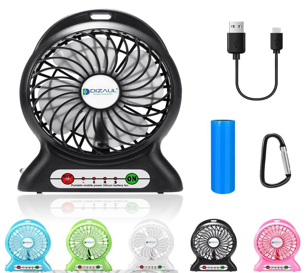 Mini USB Rechargeable Fan - Multiple Color - GNG