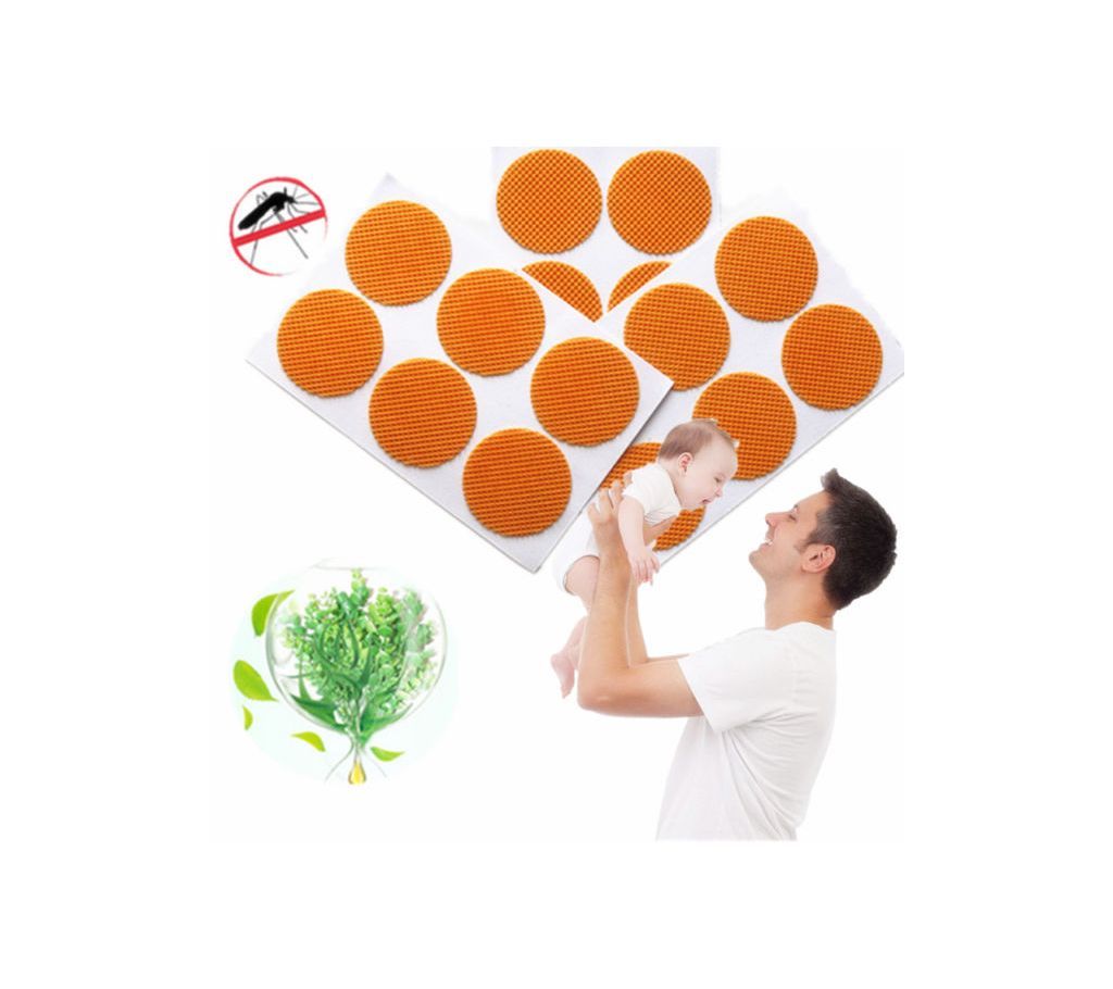 Natural Mosquito Repel Orange Patch