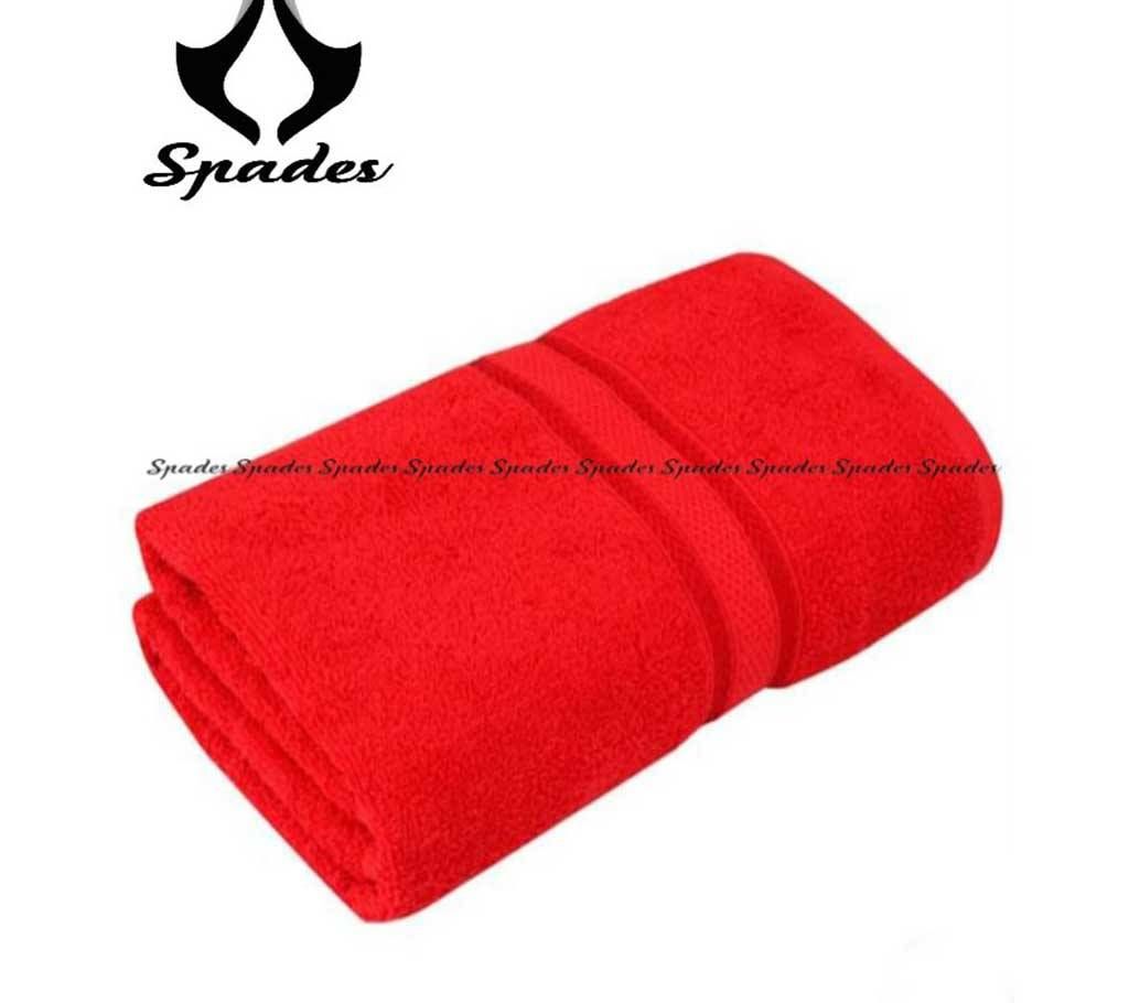 bath towel-Red 