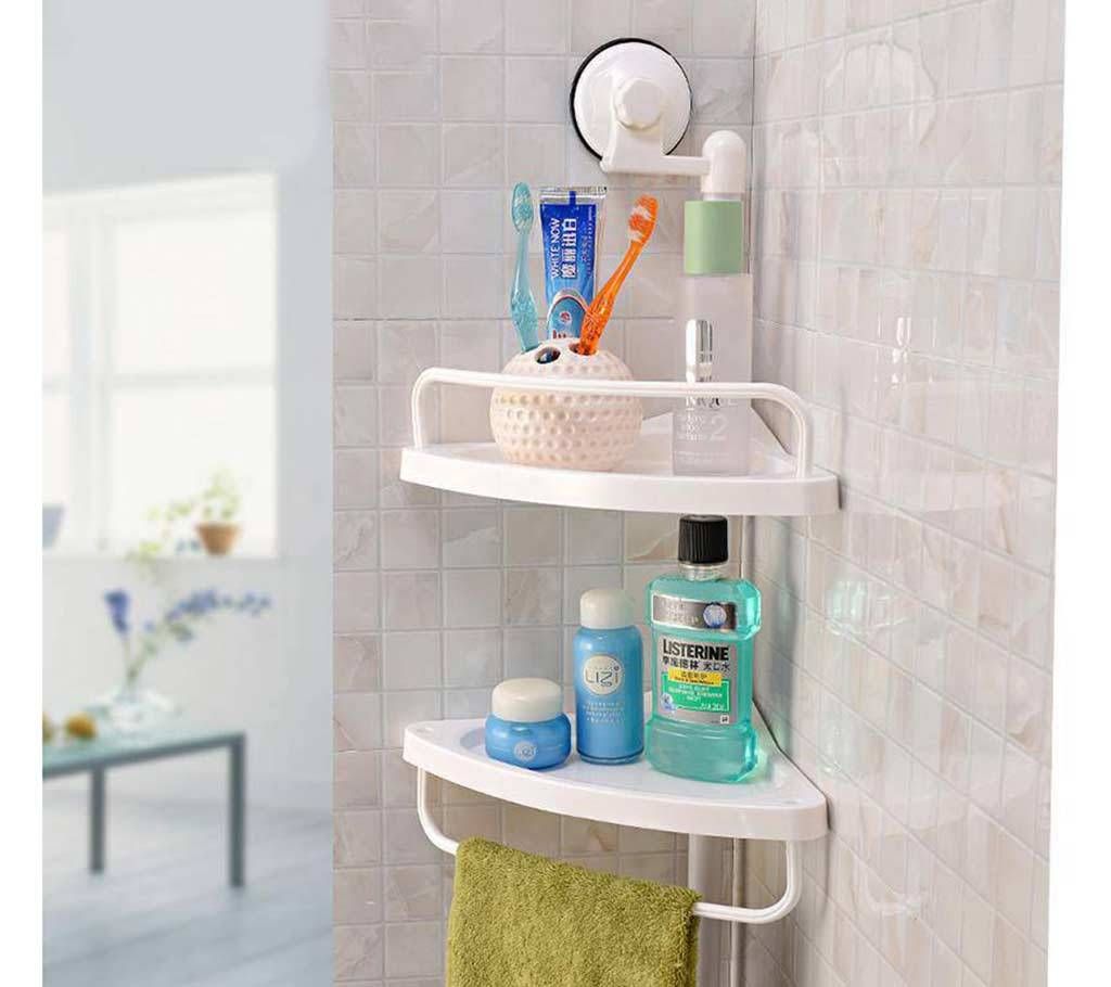 2 pcs bathroom shelf 