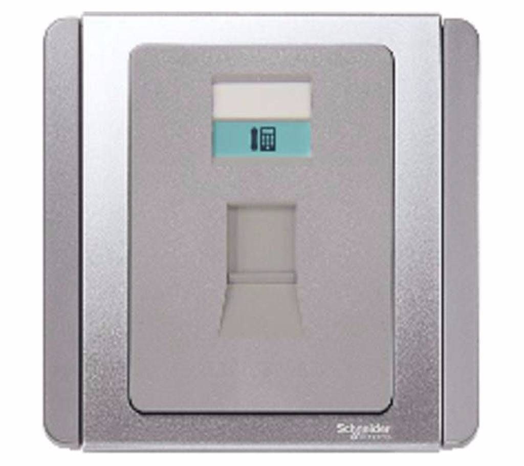 1 Gang RJ11 4 Pin Telephone Outlet