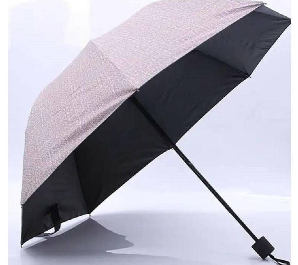 Sun & Rain Dual Protection Korean Tough Umbrella- Golden Color