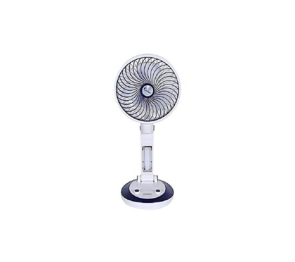 Supermoon Rechargeable Folding Table Fan with Light SM 6610 - Royal Blue