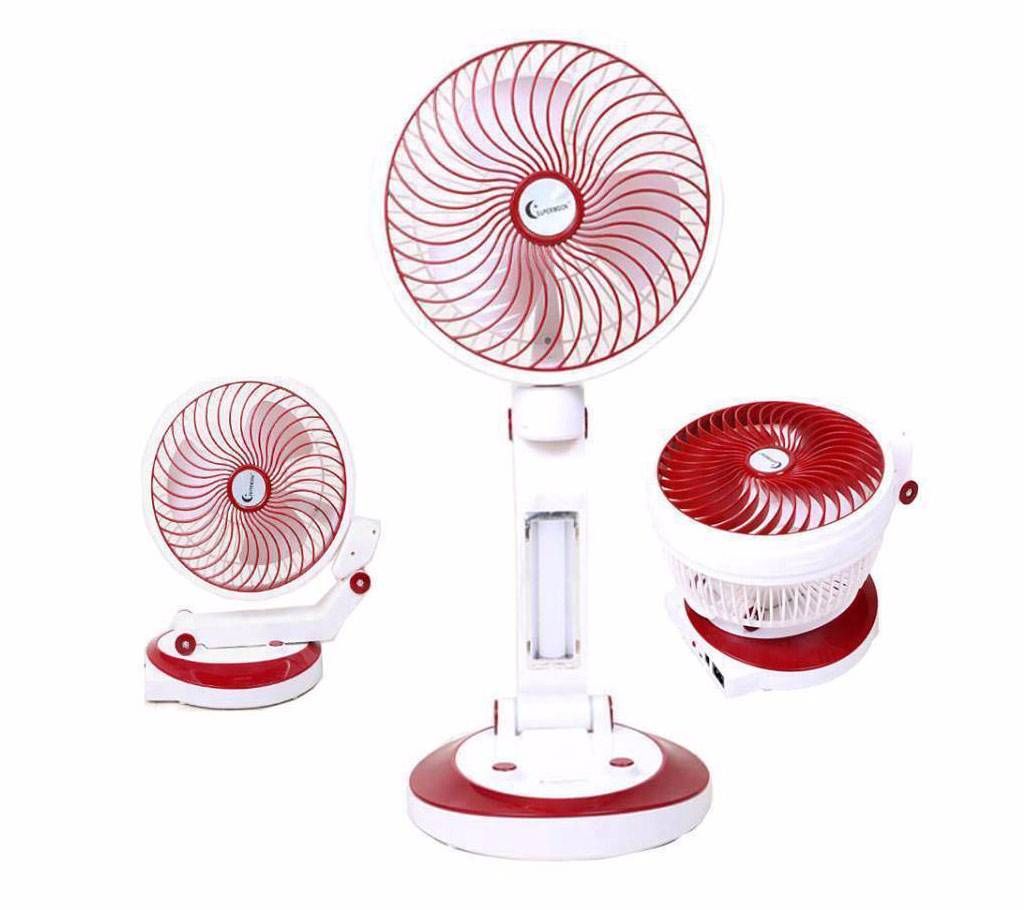 Supermoon Rechargeable LED Light with Fan