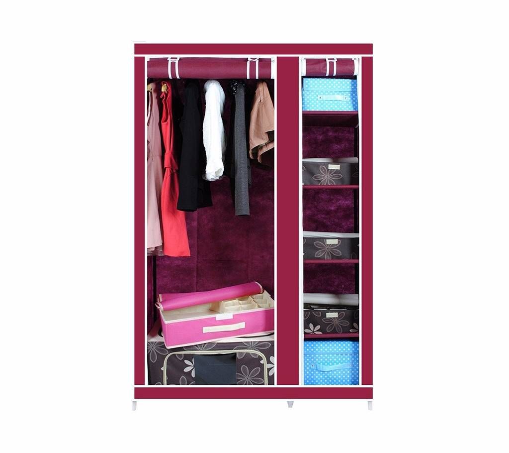 HCX Wardrobe Storage Organizer for Clothes - Multi Color