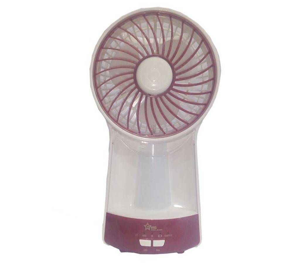 Rechargable Ac/Dc Fan With Emergency Light 