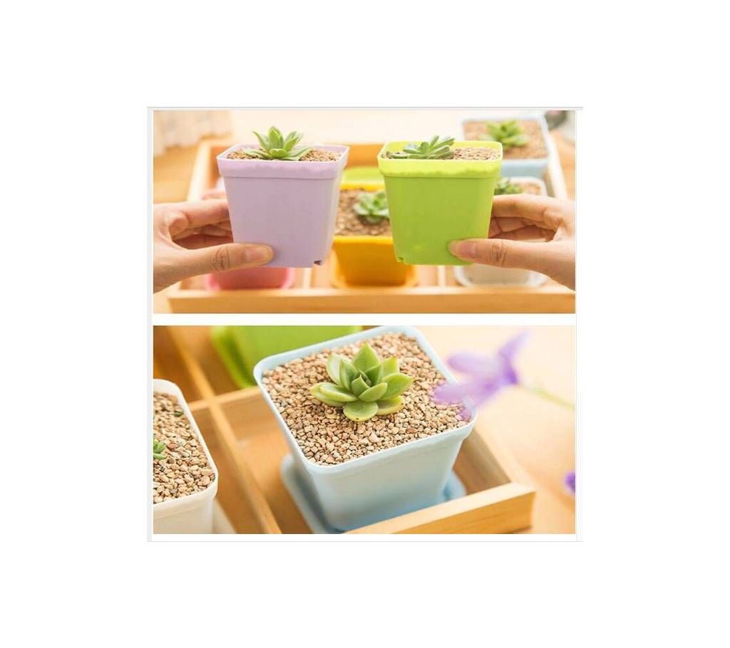 2 sets Plastic Flower Pot