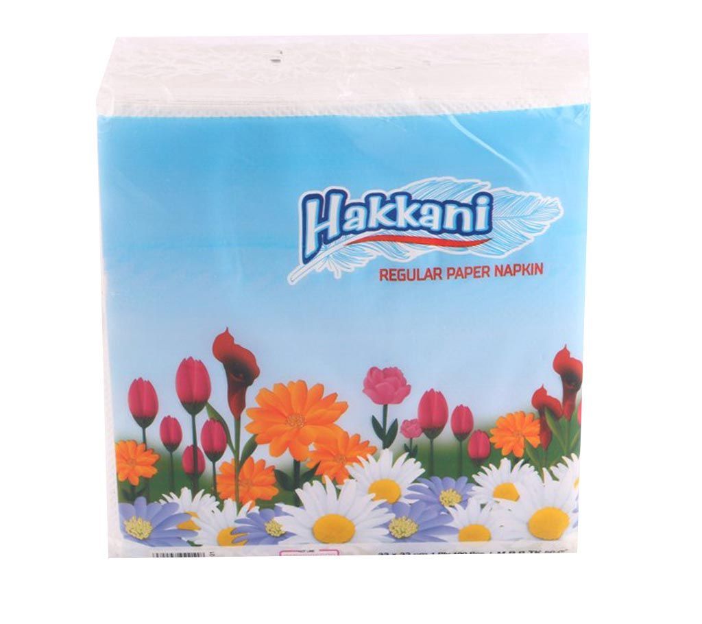 Hakkani Paper Napkin Tissue (Regular 100 Sheet) 4 packet 