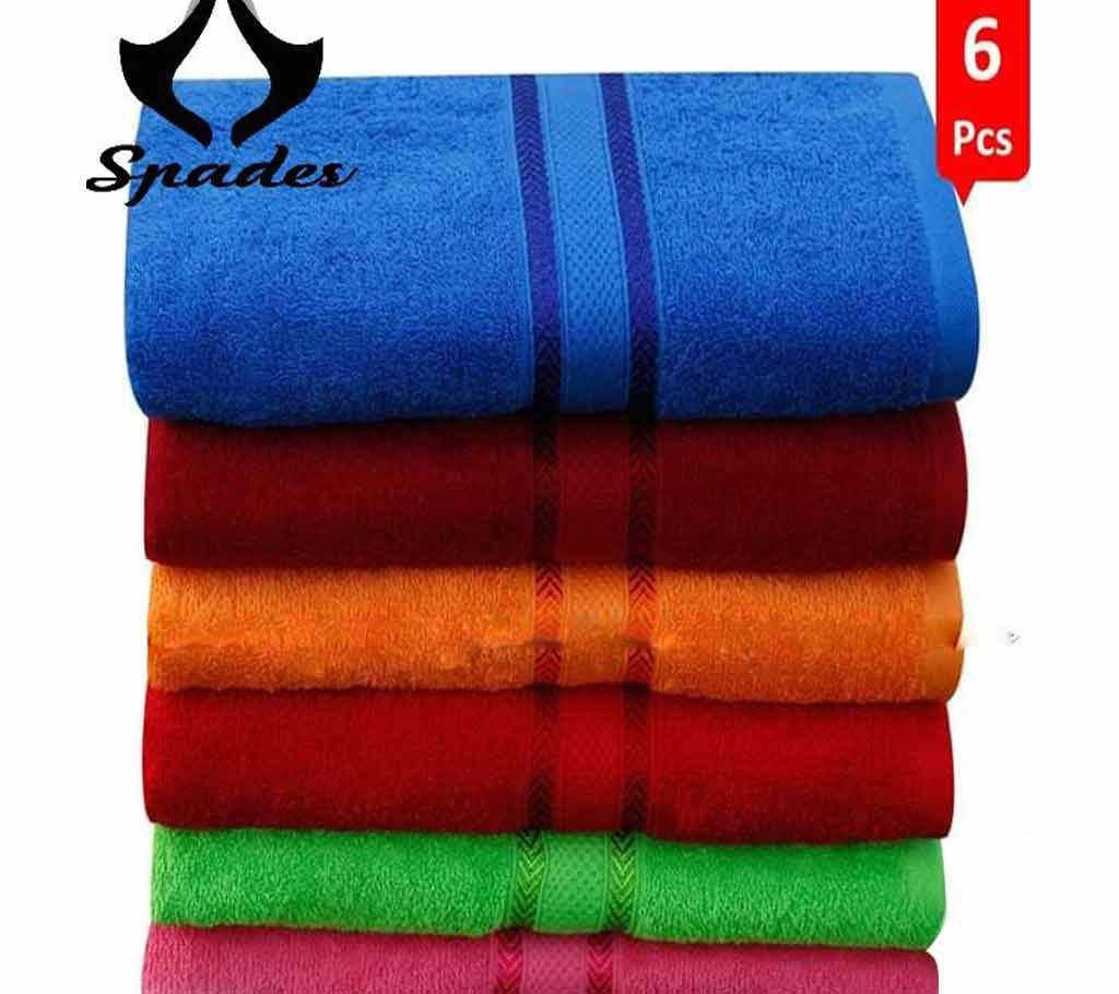 Soft fabric beach towel-6 pcs 
