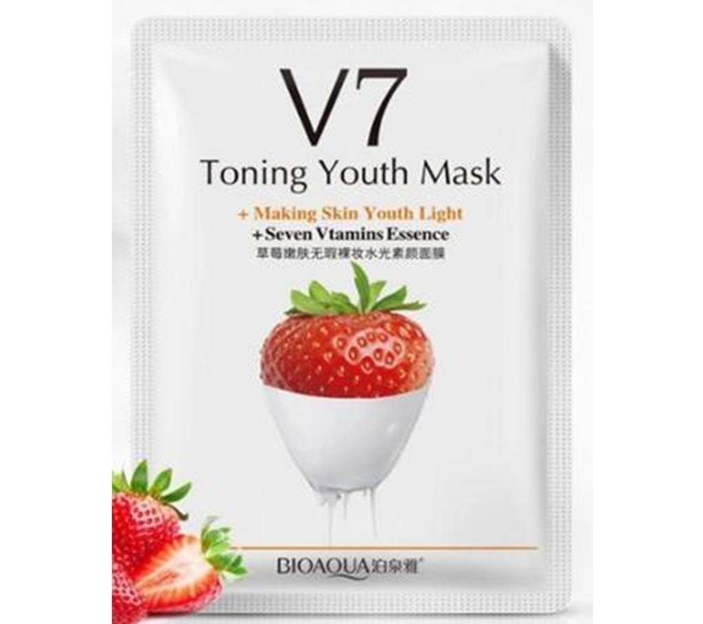 BIOAQUA V7 TONING YOUTH SHEET MASK 5 Pcs V7 2 SLZ