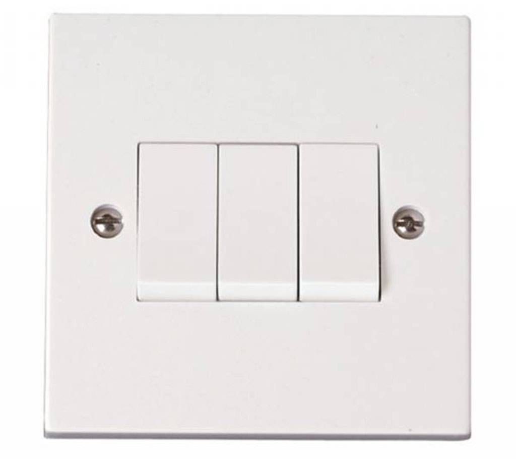 3 Gang Switch (One way)