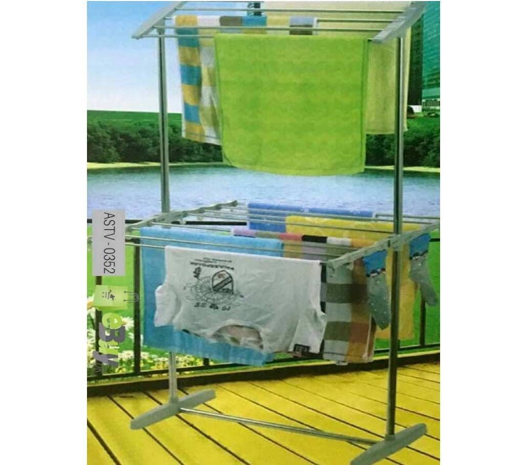 Multi function mobile folding rake