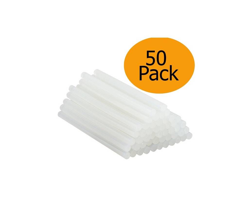 Glue Gun Stick 50 pcs - White