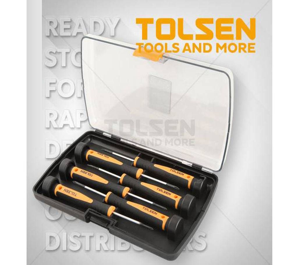 Tolsen 6 Pcs Precision Screwdriver Set