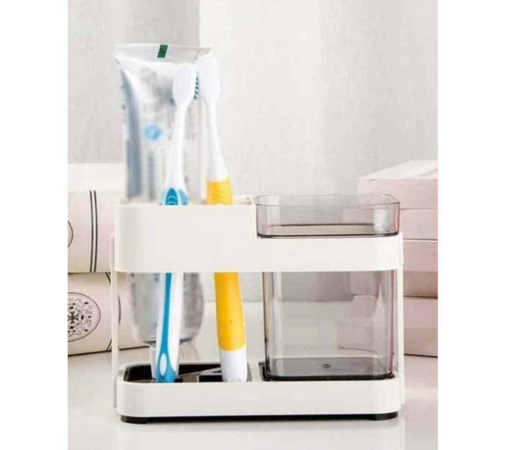 Toothpaste and Toothbrush Holder - Single Basket