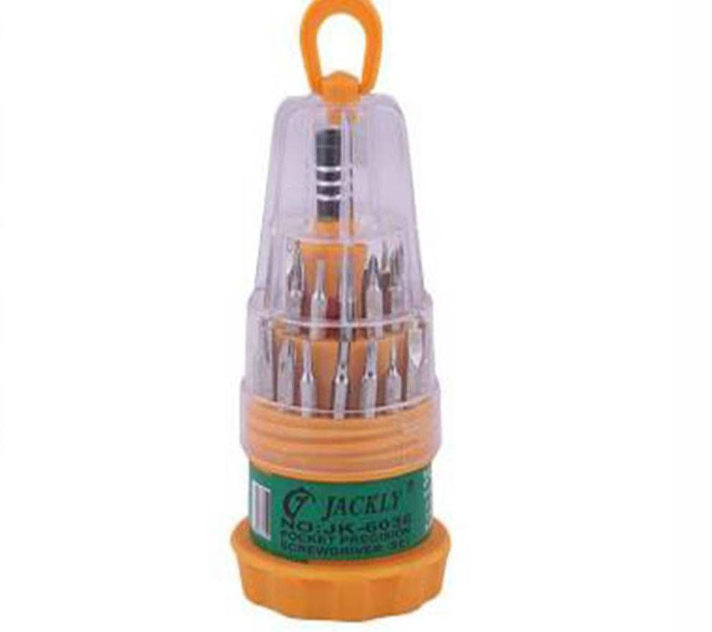 Magnetic screw driver set 