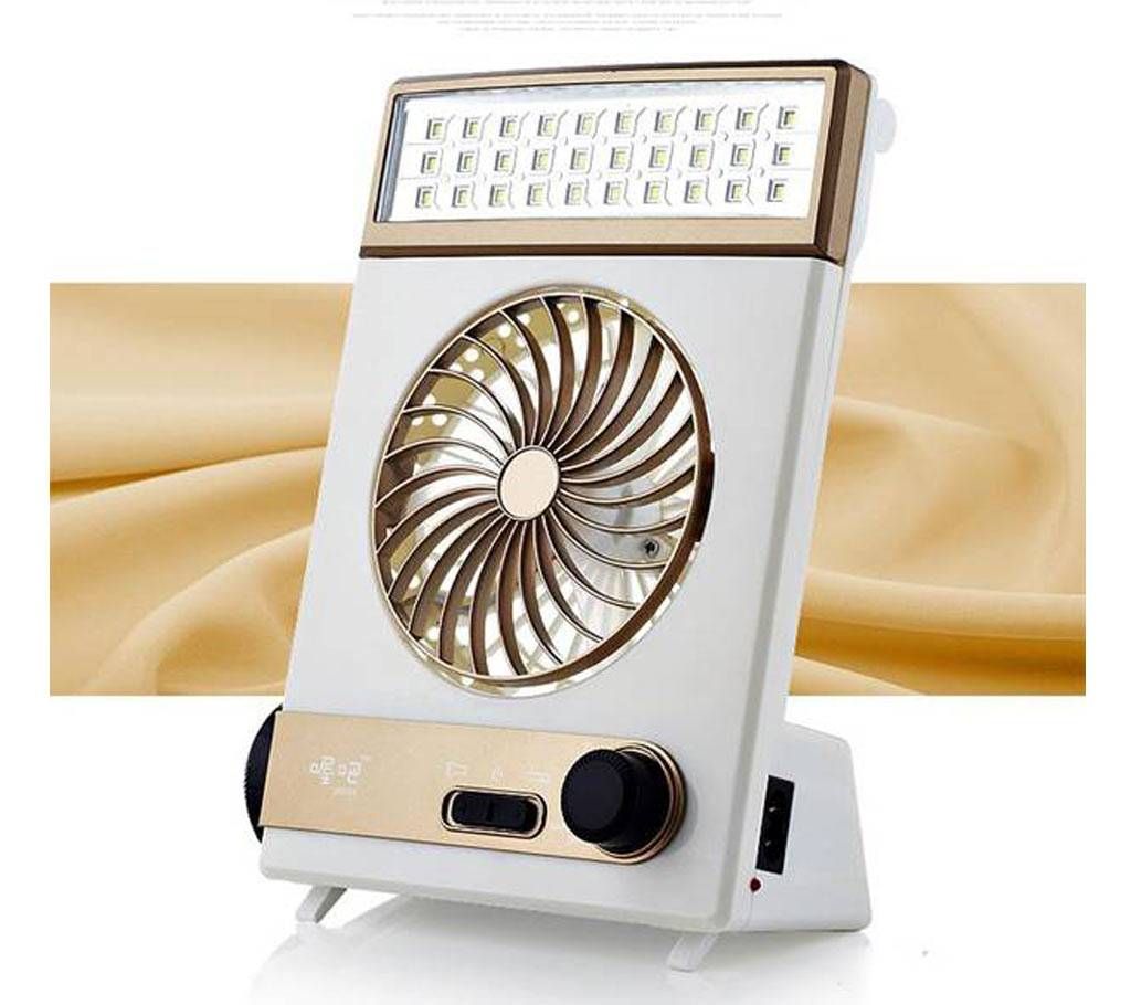 Multi function led light fan with lamp