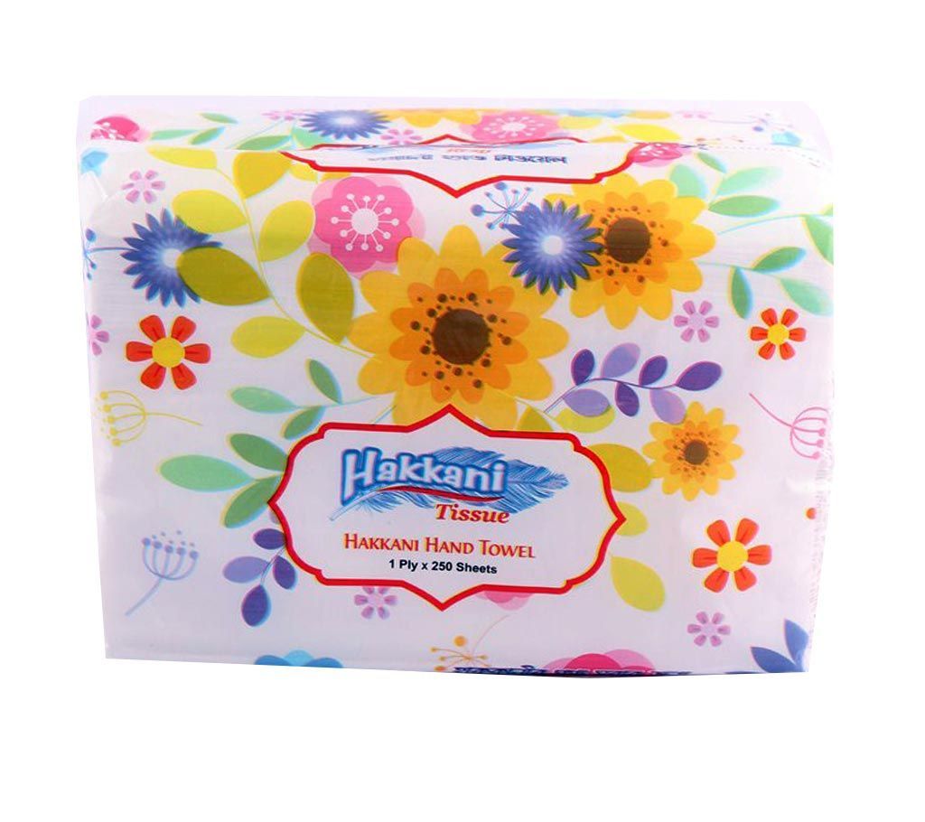 Hand Towel 250x1Ply=250 Sheet (2 Pieces)