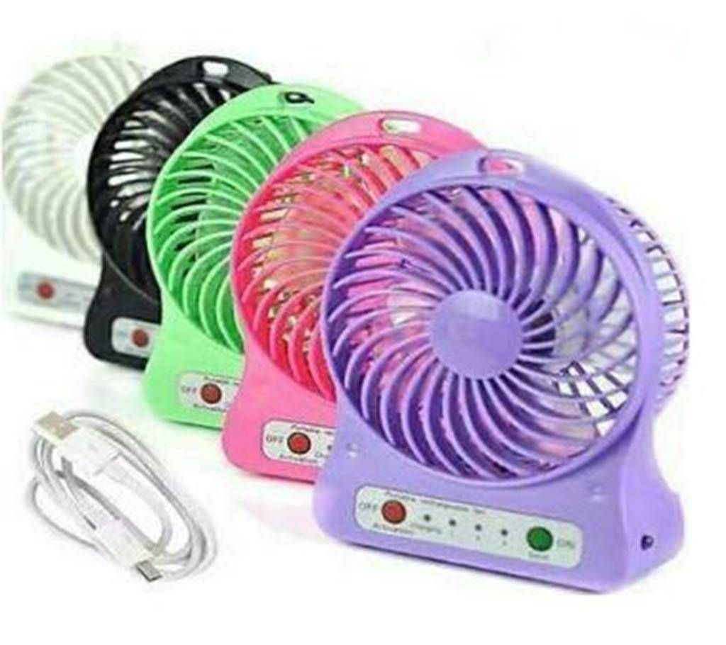 USB mini fan- 1pc with USB light free 