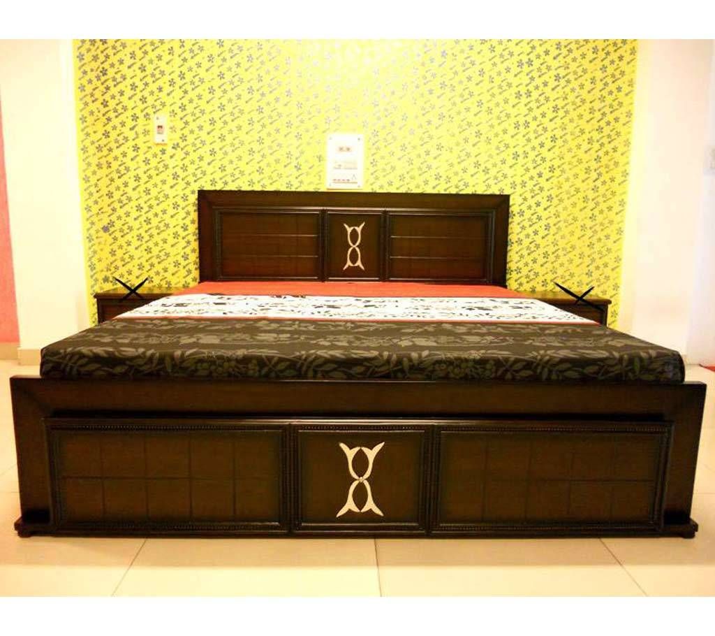 Canadian Oak Wooden Double Bed