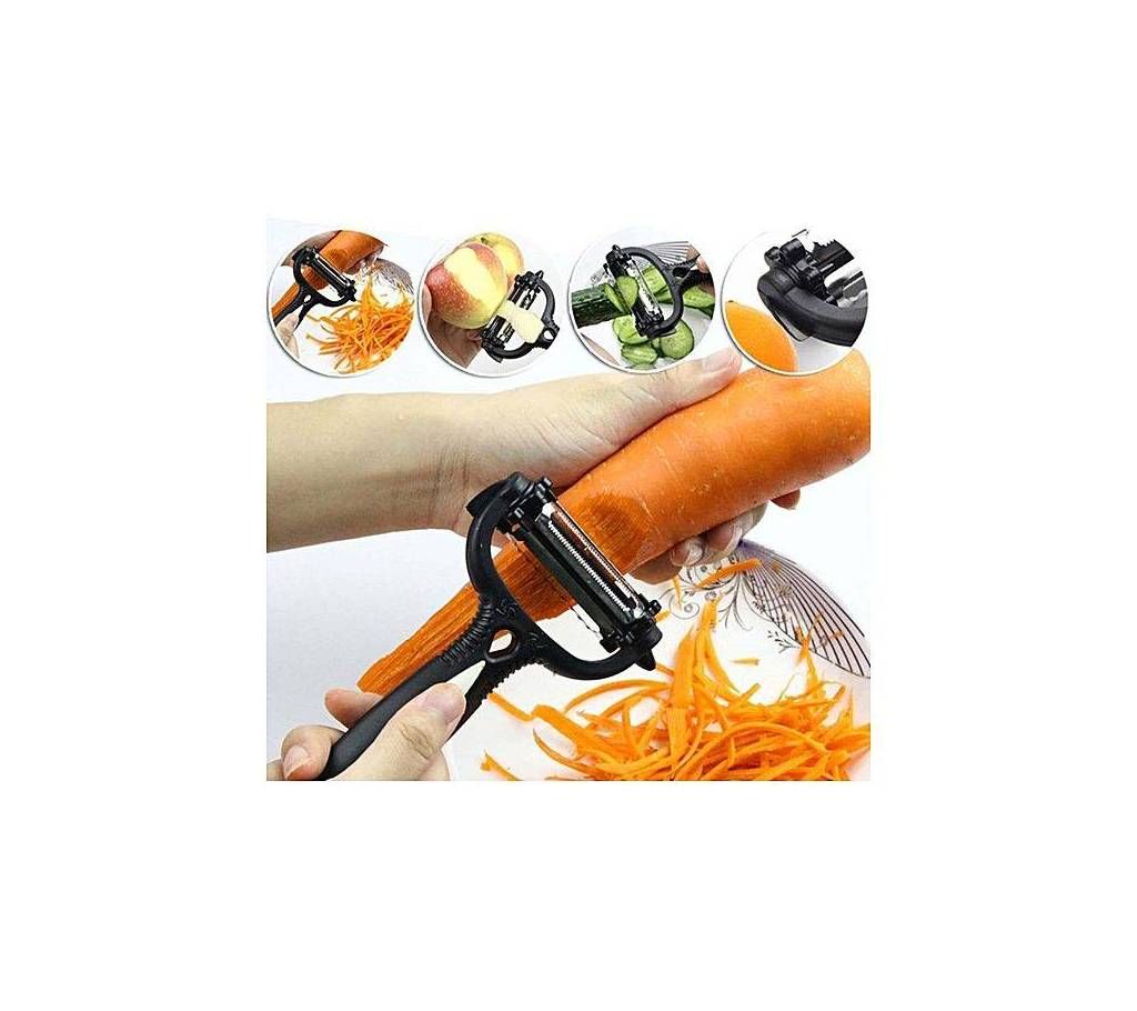 3 In 1 Roto Peeler - Black