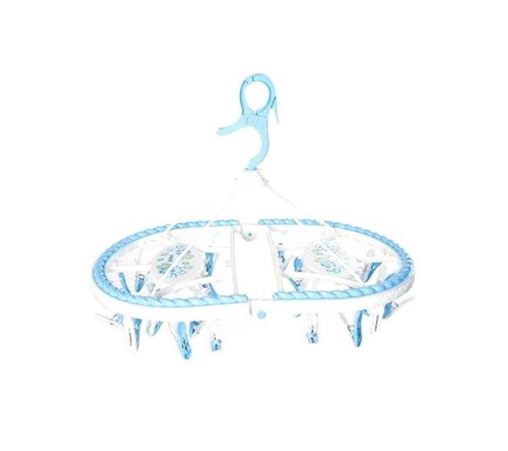 Clip Hangers For Baby Clothes - Blue