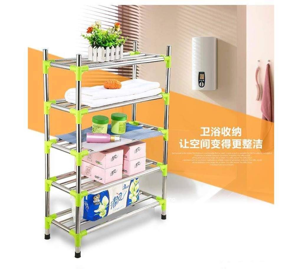 STAINLESS STEEL TUBE SHOE RACK
