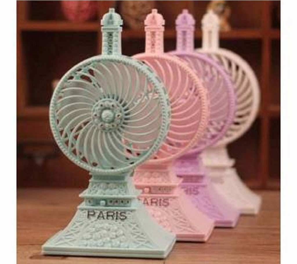 PORTABLE USB PARIS TOWER FAN - 1 pcs