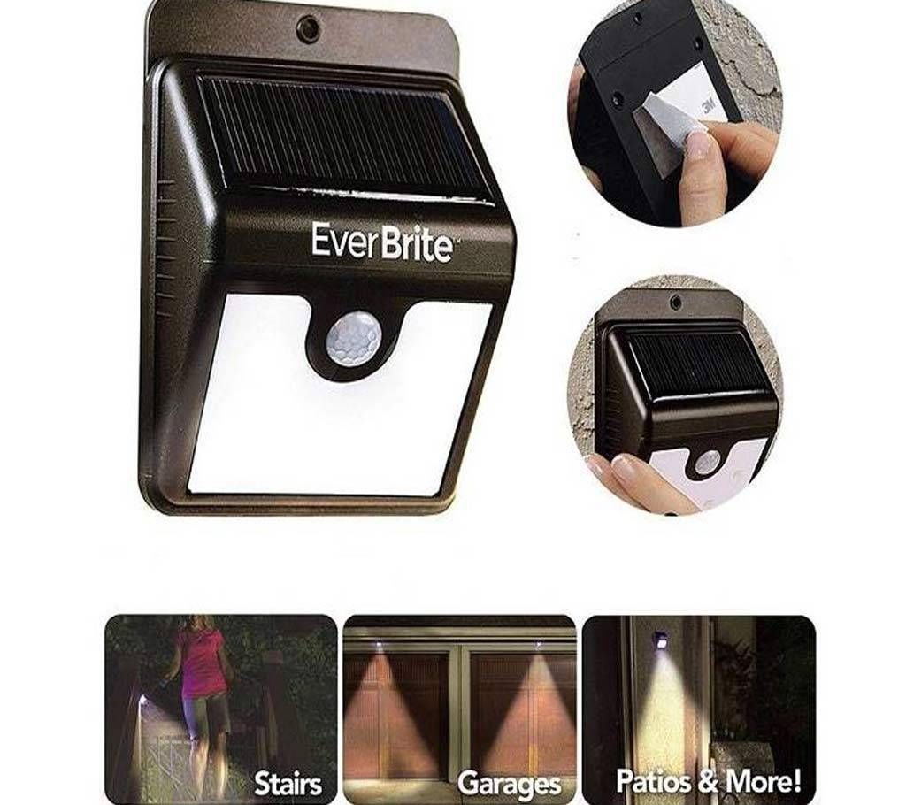 Motion Activated Sensor Solar Power LED Light - Small Size