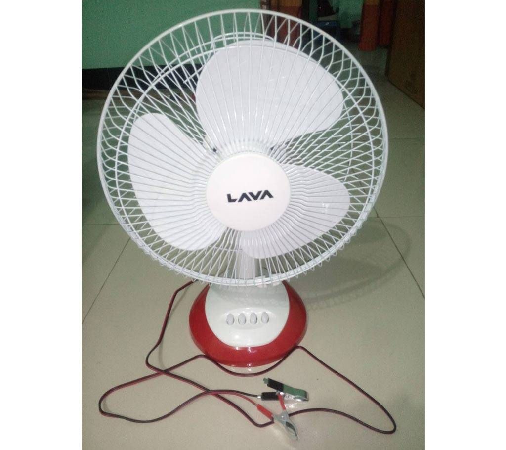 LAVA-FT30 Solar Fan or D.C Table Fan