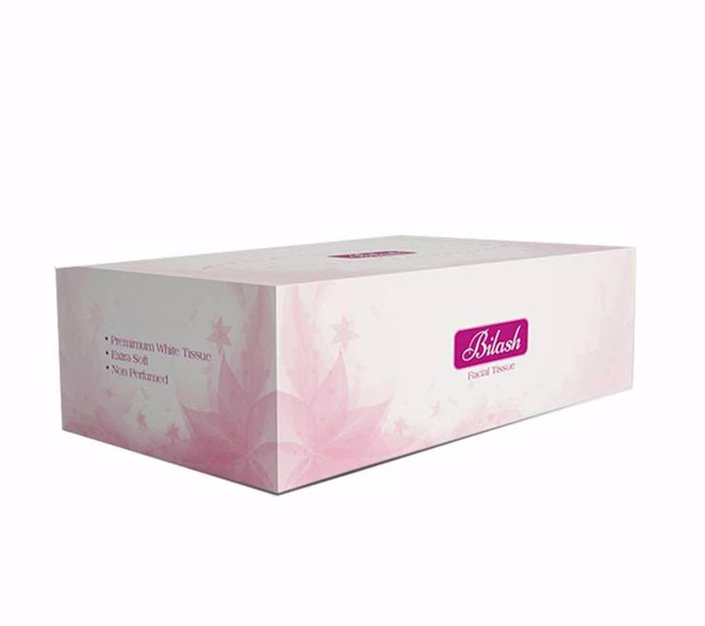 Bilash Facial Tissue, Flat Box (100 Pcs)