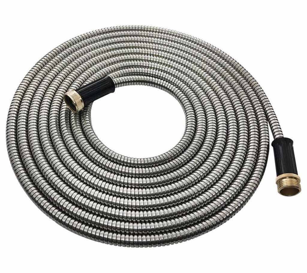 STAINLESS STEEL GARDEN HOSE PIPE - 50 feet