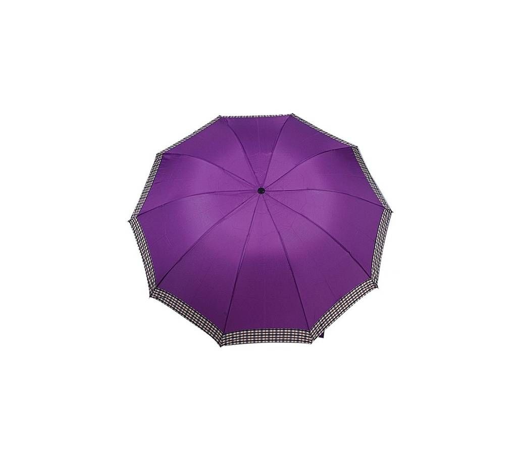 Violet Polyester Umbrella
