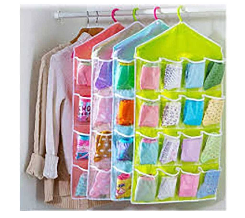 Wardrob Mounted 16 Grid Storage Bag (1)