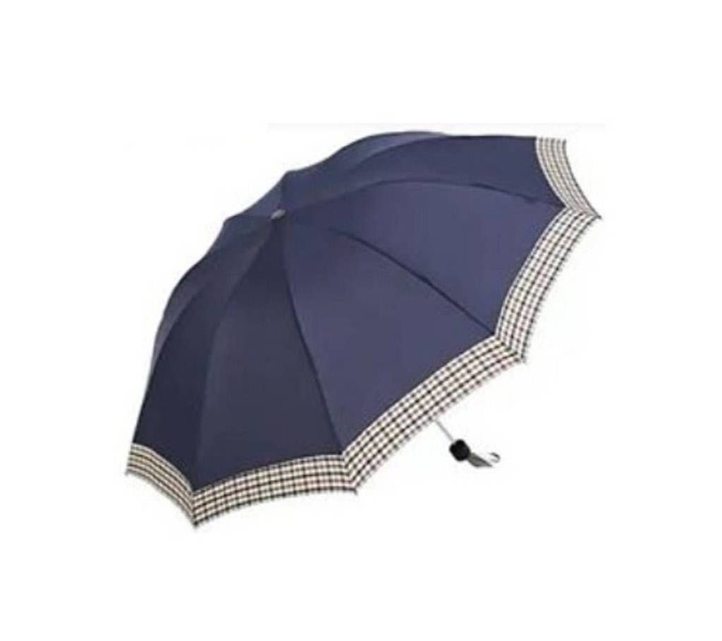 Paradise Brand Super Strong 8 bone Umbrella- Navy Blue Color
