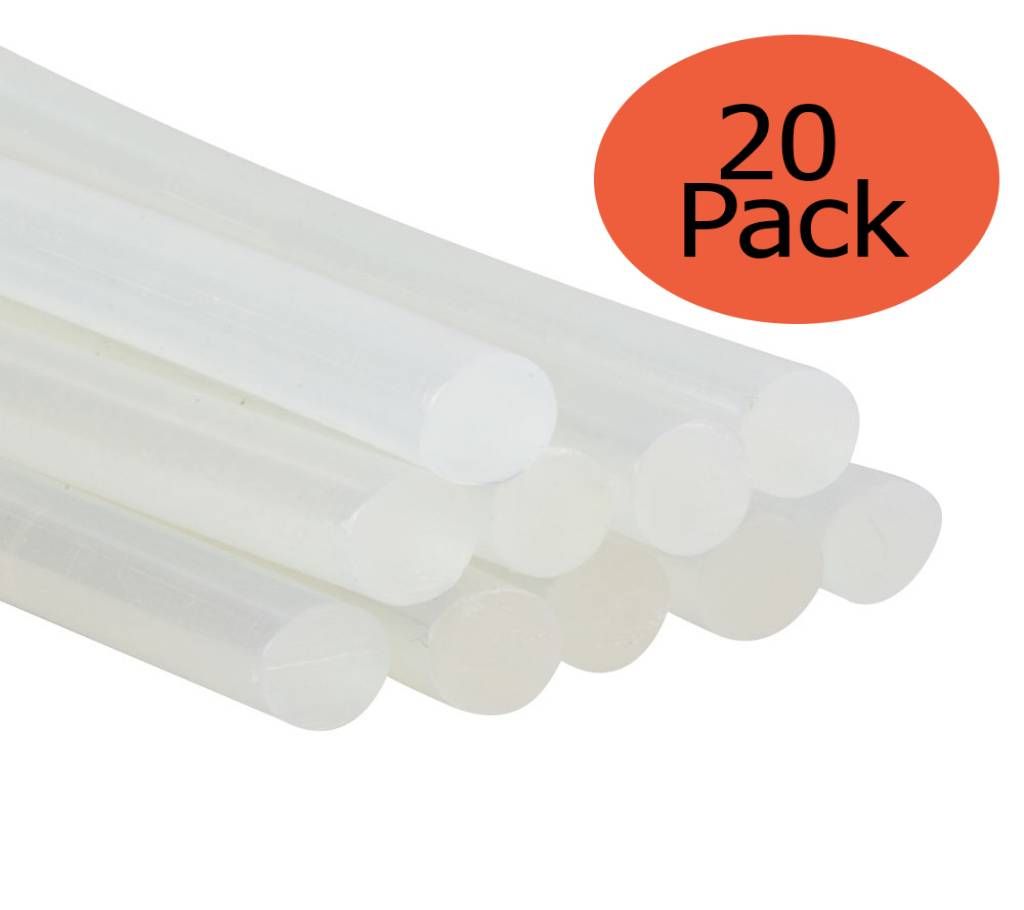 Glue Gun Stick 20 pcs - White