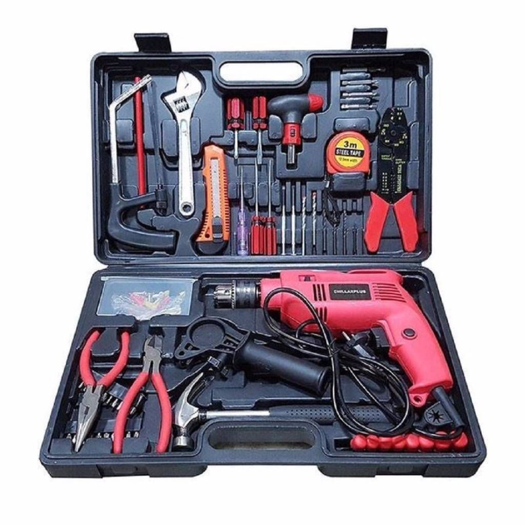 Drill Machine with combined tools kit