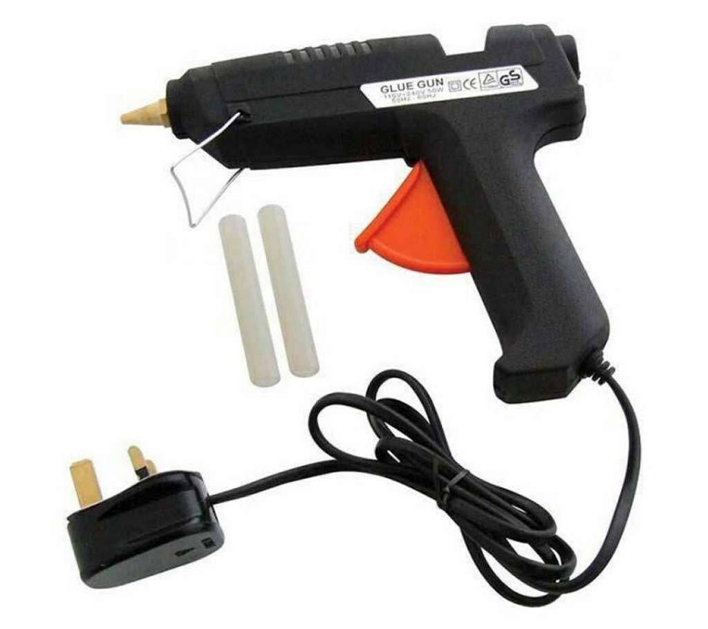 Electric hot melt glue gun- 2 piece glue sticks 