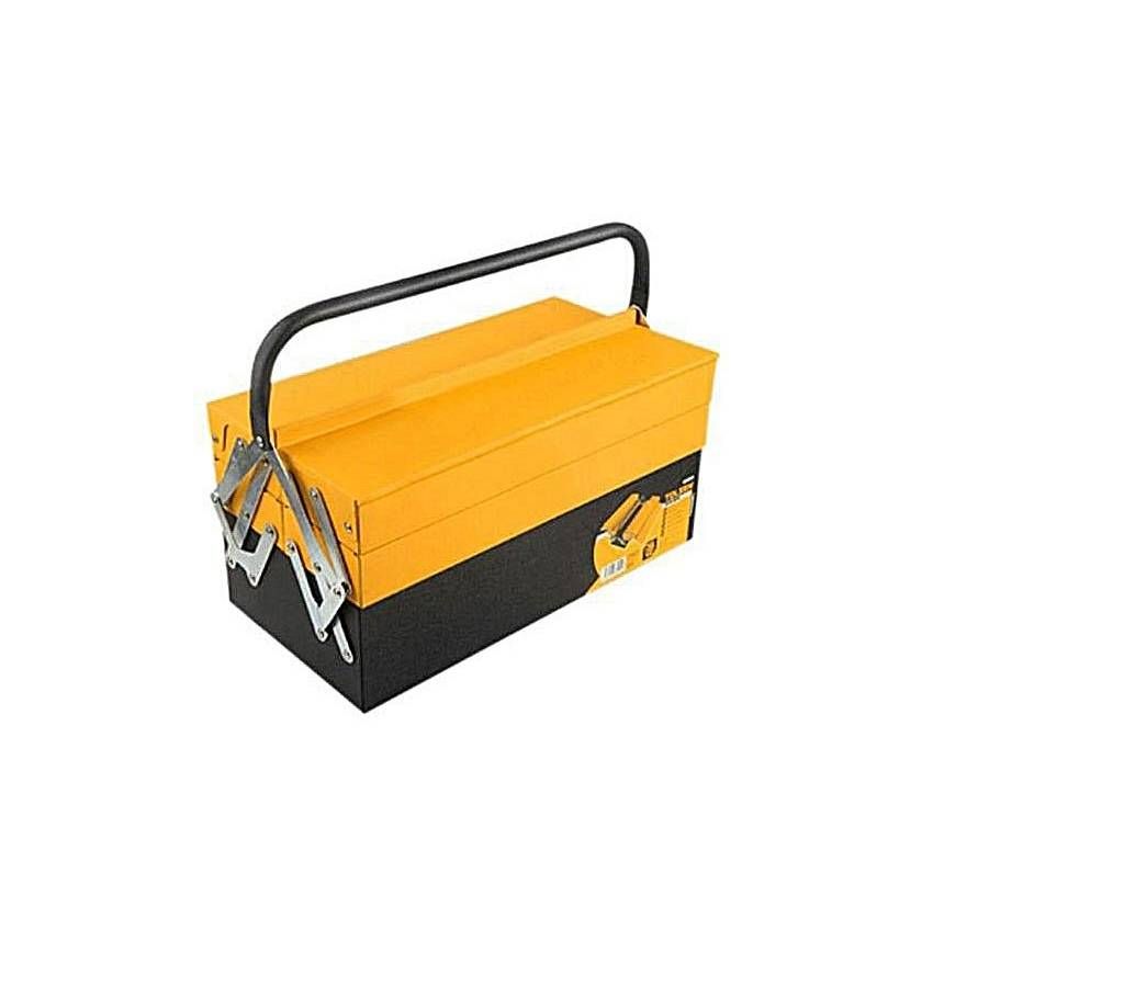 Tolsen Heavy Duty Steel Tool Box 2 - Black and Yellow