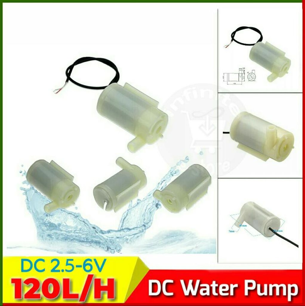 DC Submersible water pump Horizontal Type 120L/H