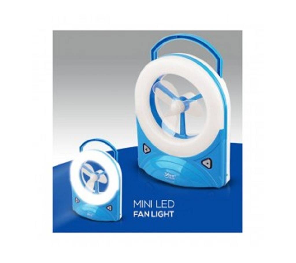 rechargeable mini fan lamp