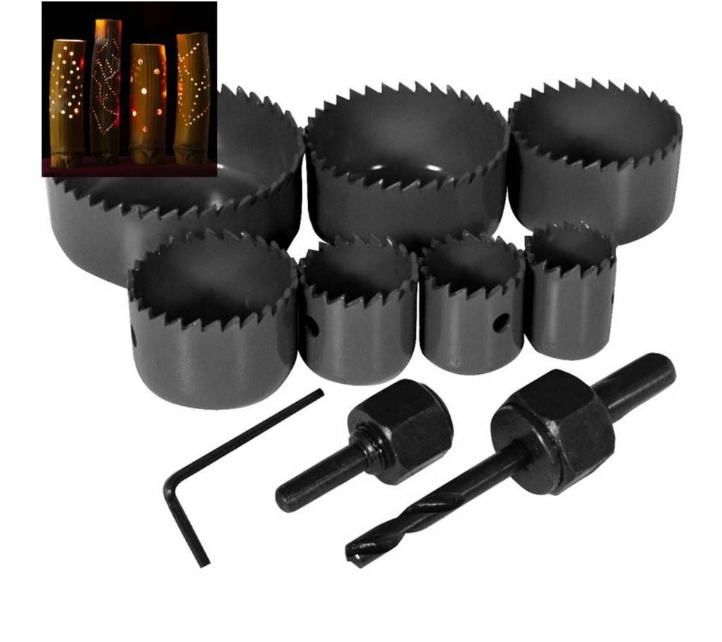 Hole saw set