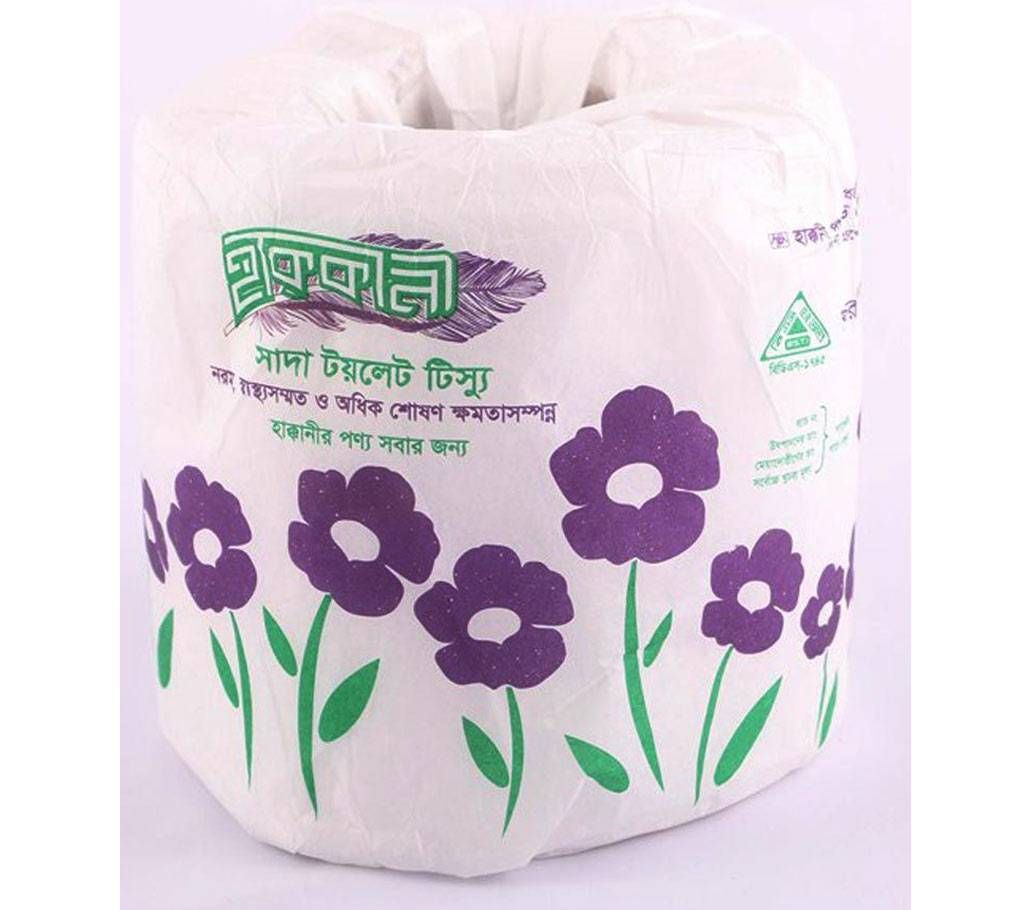 Toilet Tissue White (4 Pieces)