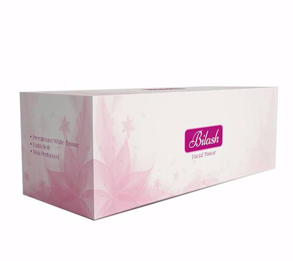 Bilash Facial Tissue, Slim Box (100 Pcs)