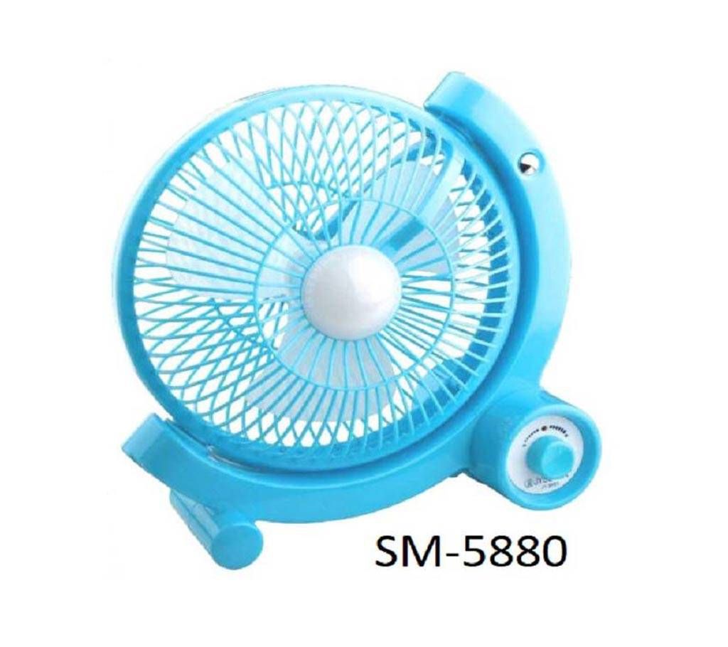 SM- 5880 Rechargeable Multi Speed Table Fan
