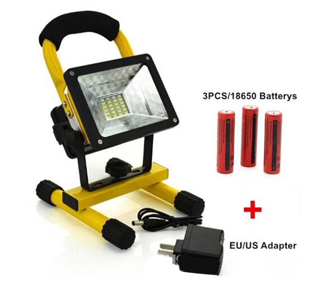 Multi function rechargeable flood light