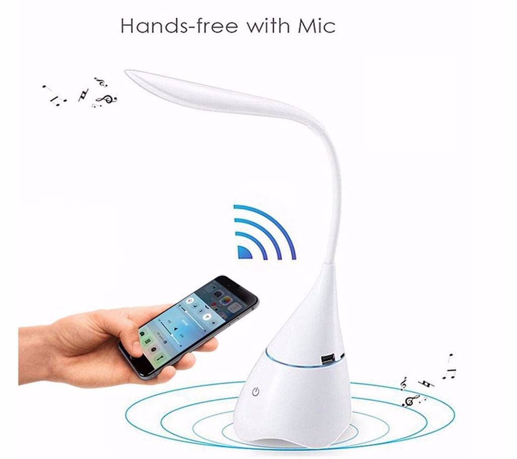 Desk Lamp with Bluetooth Speaker